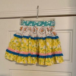 Girls Size 8 Wildflowers Skirt